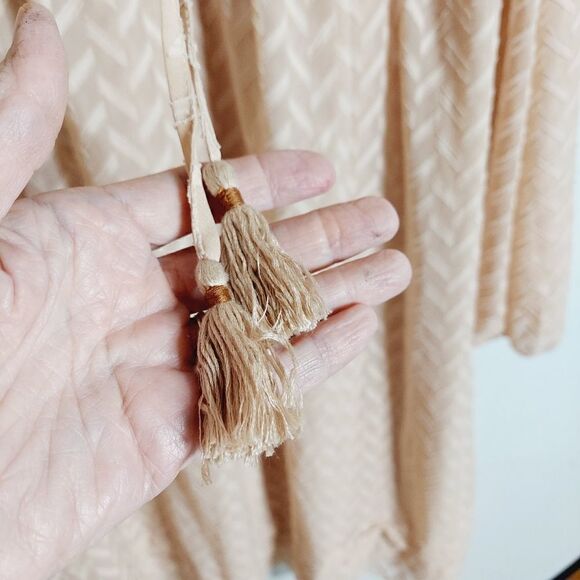 -‎ Anthropologie One September Anwen Peasant Boho long sleeve dress XL - Picture 6 of 15